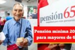 Pensión mínima 2026 para mayores de 65: cuánto será y cuándo se paga