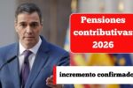 Pensiones contributivas 2026: incremento confirmado y calendario oficial de pagos mensuales